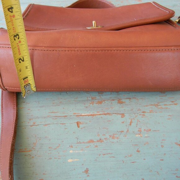 Vintage COACH Court Bag Convertible Crossbody Handbag 9870 Purse GOOD SHAPE! - Picture 5 of 11